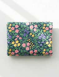 棉布 30 片裝 高密度花卉圖案花朵布料 Lily Belly