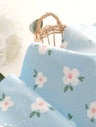 防水布 Laminate 防水布 Floral Flower TPU Sky Picnic
