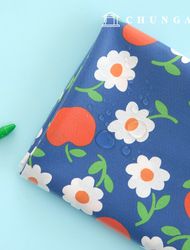 防水布 Floral Flower Laminate 防水布 TPU Fruity Pong
