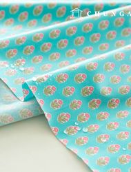 防水布 Floral Flower Laminate 防水布 TPU Suadella