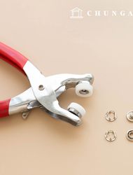 刺輪沖孔器 刺輪按鈕機構