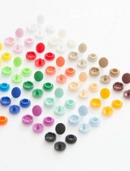 Snap Button Plastic T Button Snap Button T Button Round 9mm 23款