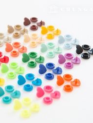 Snap Button Plastic T Button Snap Button T Button Love Heart 12mm 23款