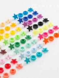 Snap button Plastic T-button Snap button T-button Seongseong 12mm 23種