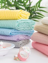 Jijimi Fabric Ripple 泡泡紗夏季面料 9種棉花糖