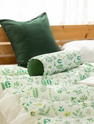 Jijimi Fabric Ripple Seersucker Fabric寬幅布料葉子Green Forest 717