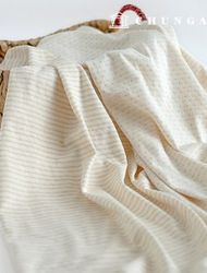 有機大丸布雙面提花寬幅雙層嬰兒