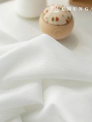 聚酯條紋布寬度練習佈白色