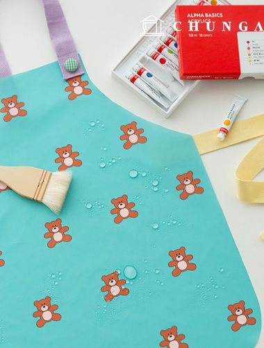防水布 DTP 防水布寬幅 Zoo Group Mincho Bear W103