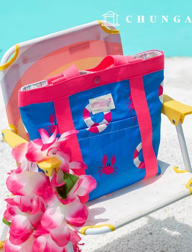 防水布DTP防水布寬幅夏布粉紅蟹W141