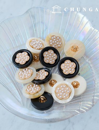 珍珠圓金粗扣服裝製作