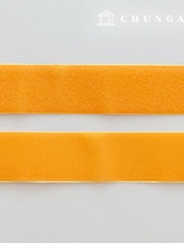 魔鬼氈黏性 50mm 黏性魔鬼氈 1 件雙面女裝白色黃色