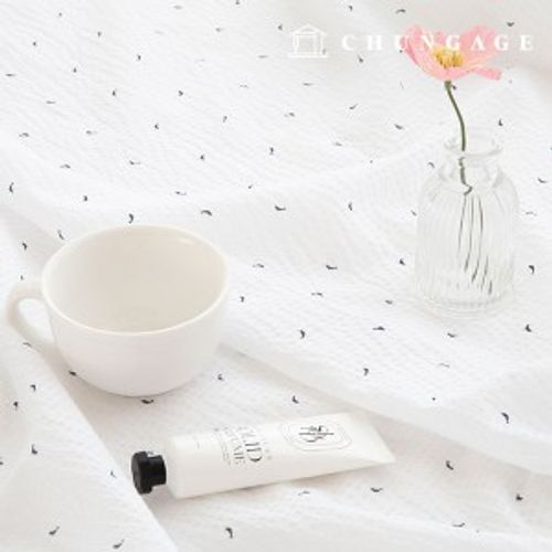 綿波紋布料 吉吉米夏季布料 小海豚