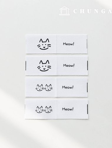 棉質標籤插入標籤 Miyaw 2 種 2 件套