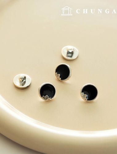 伊甸園鑰匙點黑金紐扣服裝製作