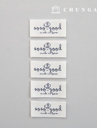 麵條標籤雙折標籤Soso Good 5pcs KL062