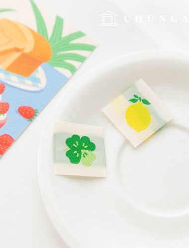 棉嘜、對折織嘜、檸檬三葉草、女裝