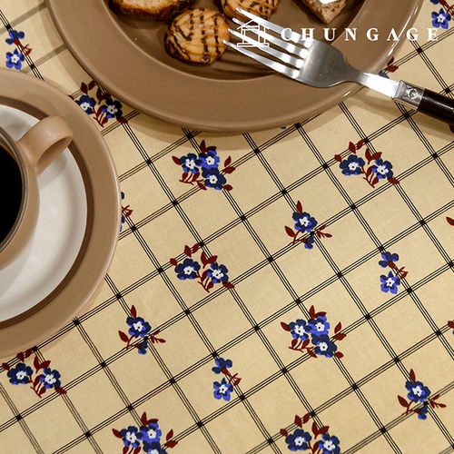 棉質桌布 桌布 桌罩 Dol 餐桌活動桌布 復古好友 90x110