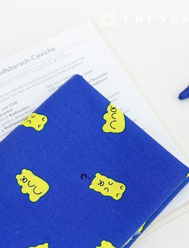 棉質桌布 桌布 桌套 Dol-sang 活動桌布 果凍熊 90x110