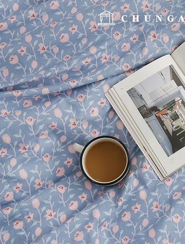 棉質桌布 桌布 桌罩 Dol Table 活動桌布 乳白色百合花 90x110