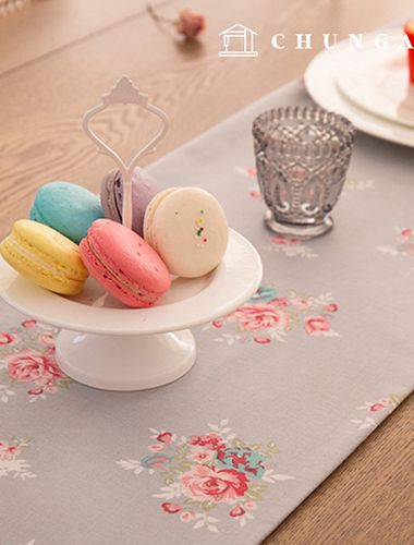 棉質桌布 桌布 桌罩 Dol 餐桌 活動桌布 層架花園 90x110