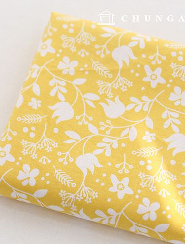 棉質桌布 桌布 桌罩 Dol Table 活動桌布 黃色花園 90x110