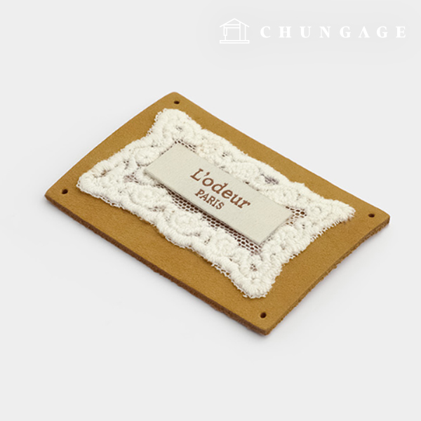 皮革標籤修復/舊裝載機蕾絲66947