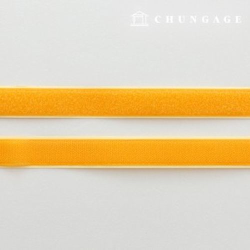 魔鬼氈黏性 25mm 黏性尼龍搭扣帶 1 件雙面女裝白色黃色