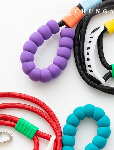 海綿把手免持牽引帶，適合寵物狗狗遛狗