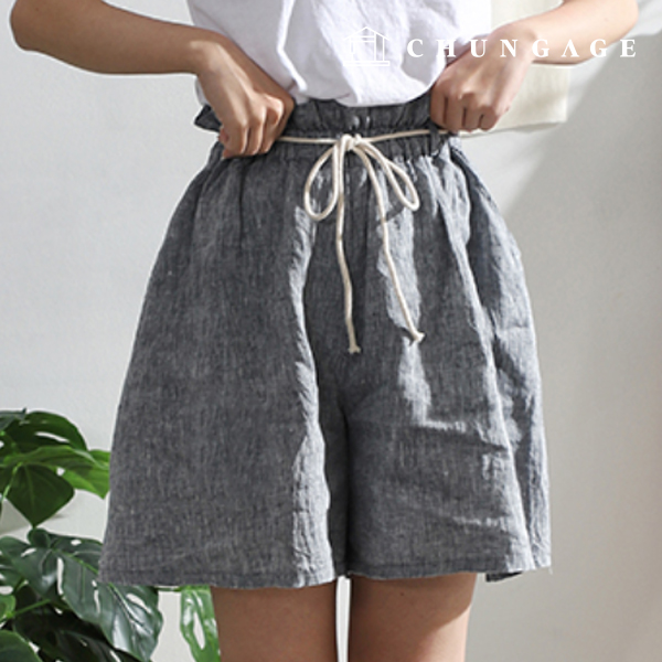 圖案女裝鬆緊帶鞋帶蝴蝶結/喇叭裙短褲服裝製作 P1511