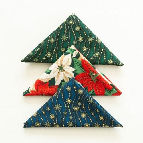 聖誕節布料套裝,40條棉質金屬絲,3包,159