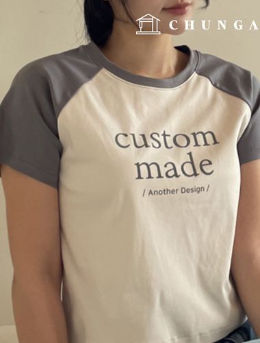 如何製作一件易於上色的女式插肩T卹 P1830