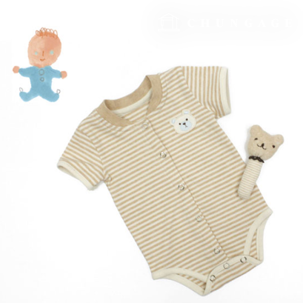 圖解:製作嬰兒連身衣 P743