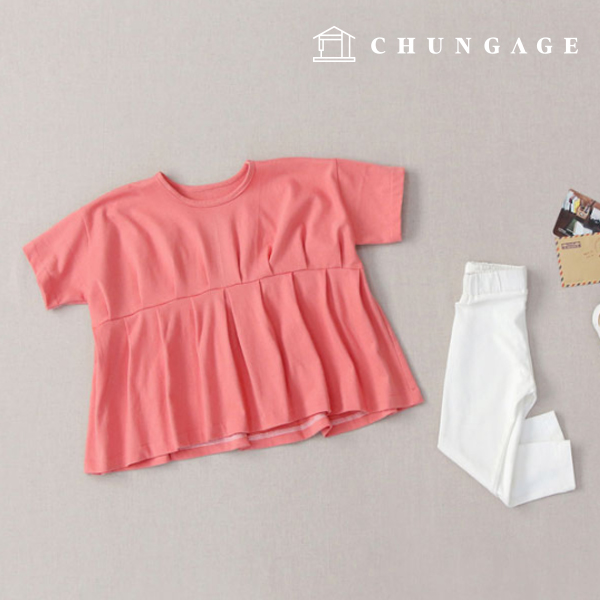 兒童下巴皺日常T卹製作圖解P697