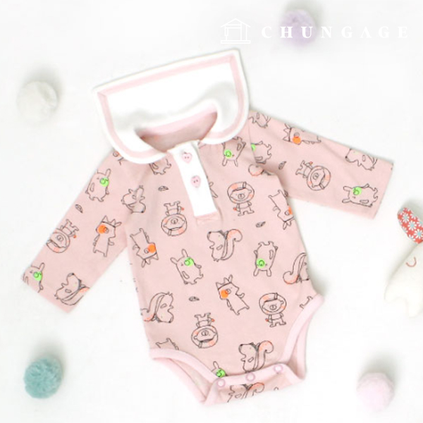 如何為幼兒製作水手領連身衣(P864)