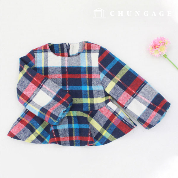圖案兒童 Paplum 女裝製作 P229