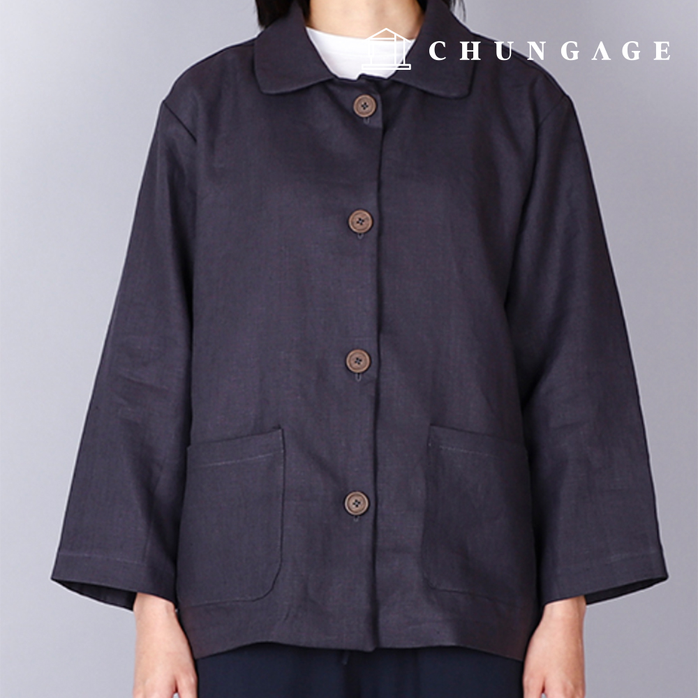 圖案 女裝平彩領外搭女裝製作 P1735