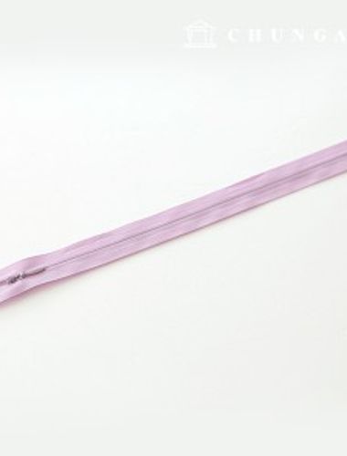 Console拉鍊 單溶膠拉鍊 隱藏拉鍊25cm 藍紫色