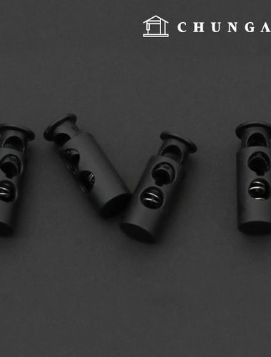 服裝塞，可調式帶子，直塞，霧面皮鞋，現代圓筒，黑色，2孔，中號