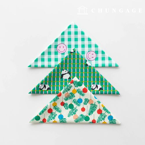 布料包 泰迪熊碎布葉格子佈料毛玩具狗衣服製作3種196