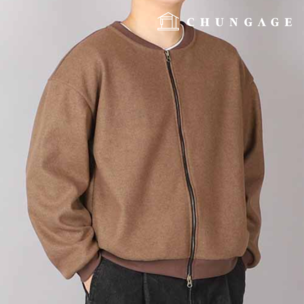 圖案男款簡單雙層手鍊衛衣夾克服裝製作 P1693