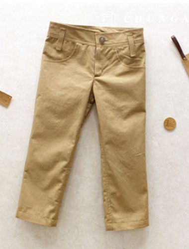 圖案兒童短褲短褲 服裝製作 P718