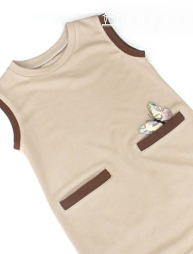 圖案兒童長款Mako 衣服製作 P208