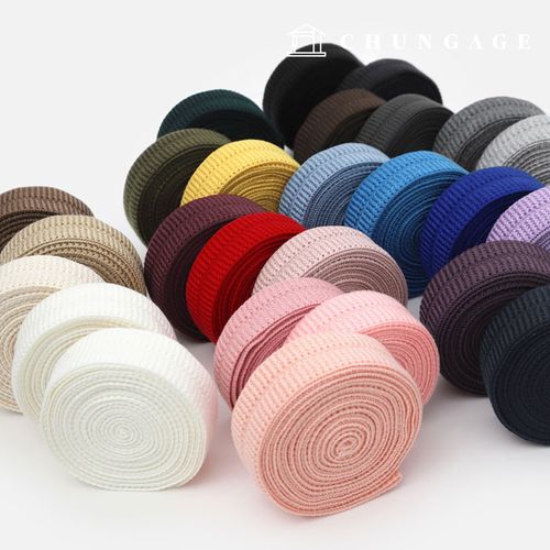 羊毛綁帶針織斜紋針織綁帶 23 種