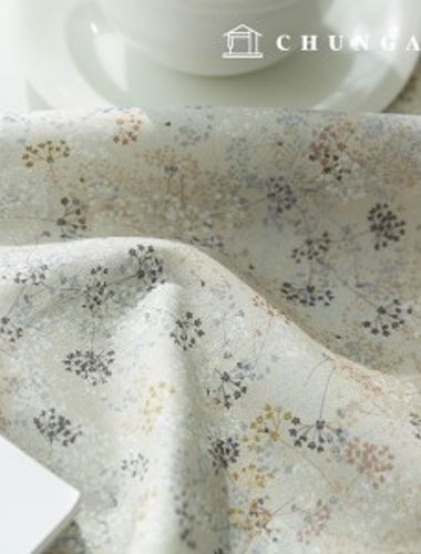 棉織物 DTP 花卉花織物 20 尺寸嬌小花