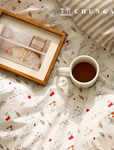 棉質動物布 20 件 快樂農場 395