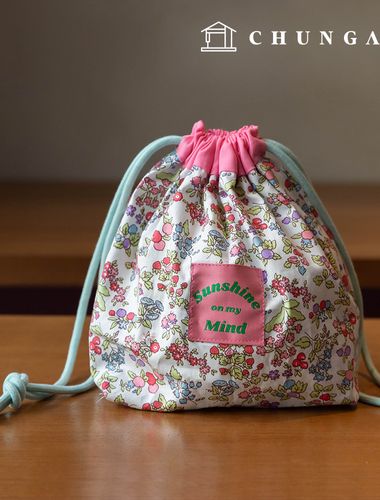 棉質布料花朵圖案花果布料 20片 Preberry 396