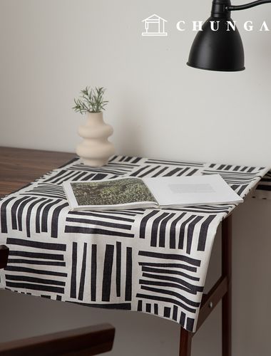 棉質布料簡單格子