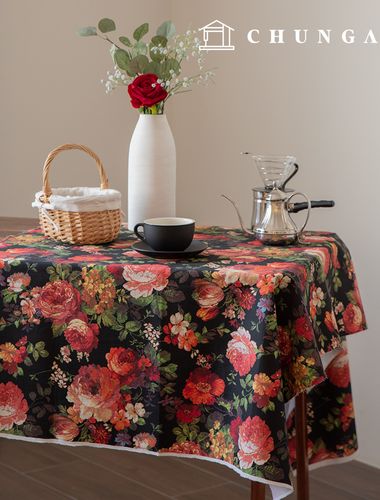 棉質布料DTP牛津寬花型圖布料材質大膽綻放