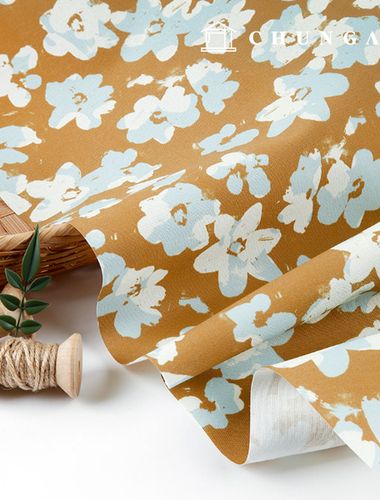 牛津布20片裝 純棉環保DTP 甜花蜜棕 MOXGP1019